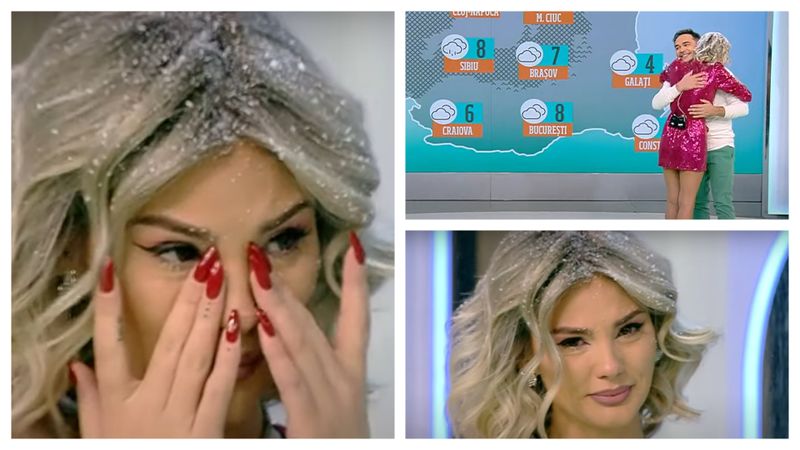 Ramona Olaru, în lacrimi în direct
