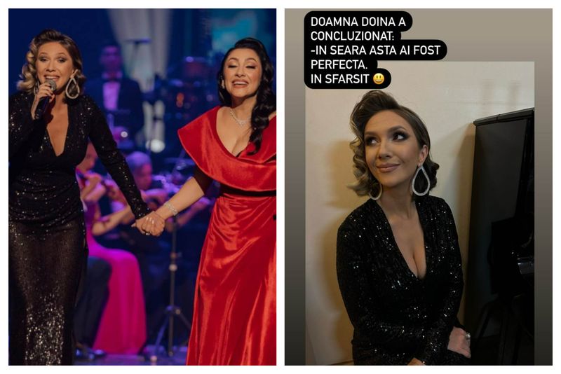 Adela Popescu și-a făcut mama mândră Adela Popescu și Andra Măruță