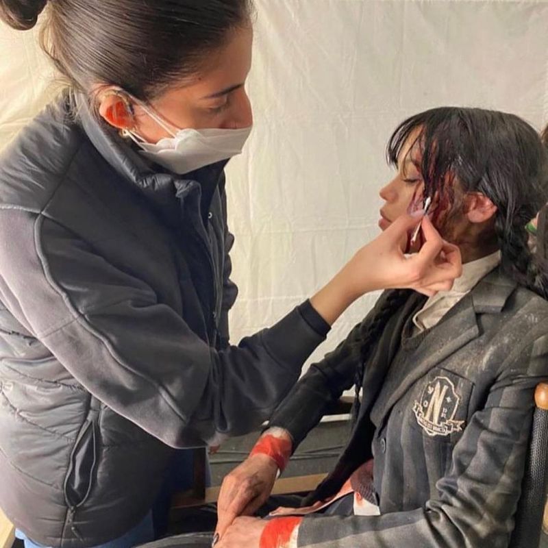 cum a primit jenna ortega rolul in wednesday