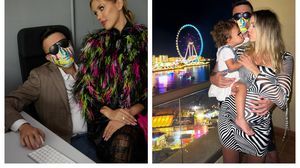 Emily Burghelea și fiica sa și Andrei