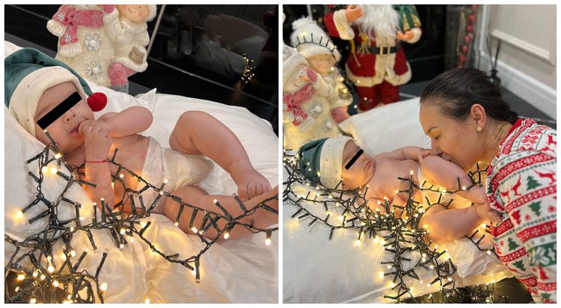 Iair, fiul Vlăduței Lupău, a &icirc;mplinit 4 luni de Sf&acirc;ntul Nicolae.