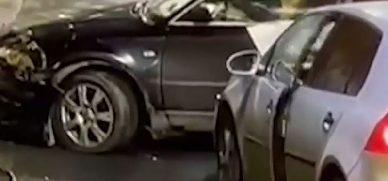 pasajul unirii, bucuresti, capitala romaniei, accident rutier, carambol