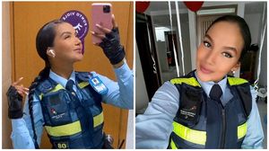 daniela politista, agent de circulatie, bogota, columbia