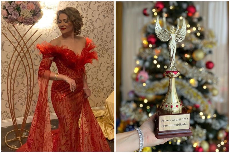 mirela vaida, prezentatoare tv, vedetă, gală, premiu