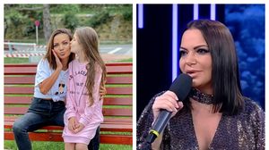 Andreea Antonescu și fiica sa
