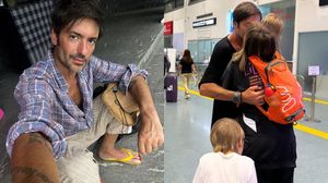 Radu Vâlcan și-a întâlnit pentru prima dată familia, după o lună petrecută în Thailanda. Imagini emoționante chiar din aeroport: „Dor mare”