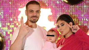 Marisa Paloma, soțul și fiica lor 