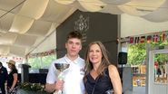 Romanița Iovan și fiul ei Albert