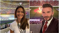 David Beckham și Emma Răducanu, imagine de senzație la finala Campionatului Mondial 2022. „Ce bine că te văd!”