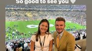 David Beckham și Emma Răducanu