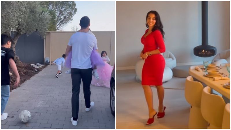 cristiano ronaldo, georgina rodriguez, georgina cadou ronaldo, bolid de lux