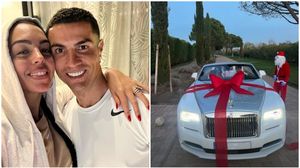 cristiano ronaldo, georgina rodriguez, georgina cadou ronaldo, bolid de lux