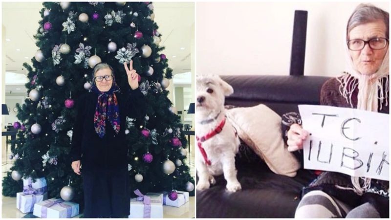 inna familie, inna bunica, bunica innei a murit, inna doliu