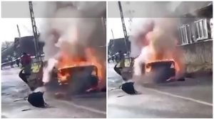 incendiu, masina in flacari, maramures, bacau, tragedie