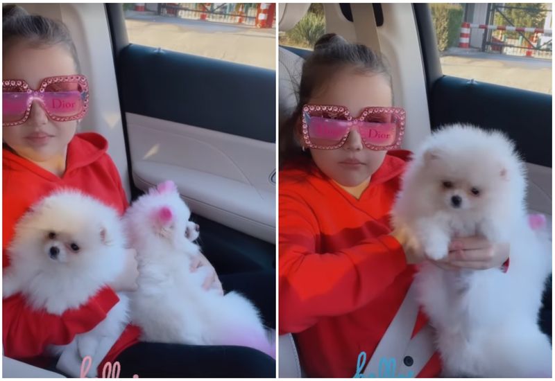 Bianca Drăgușanu și fiica sa, Sofia