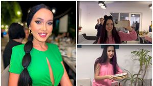 Bianca Comănici, mutată în noua casă