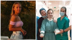 Alexia, tânăra cu mâinile amputate în accidentul de la Pașcani, a sărbătorit Revelionul acasă
