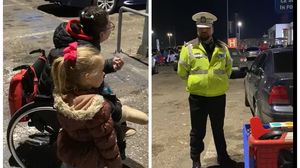 Polițiștii locali au ridicat mașina unei femei în scaun cu rotile, după ce a parcat pe un loc destinat persoanelor cu dizabilități