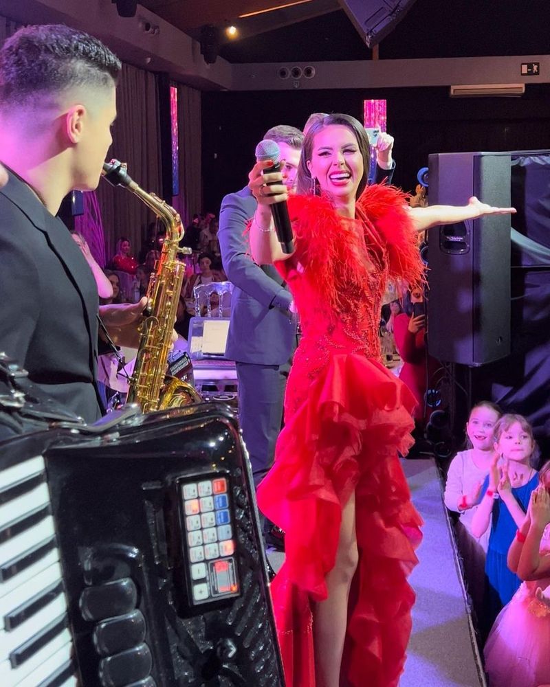 Georgiana Lobonț la Revelion