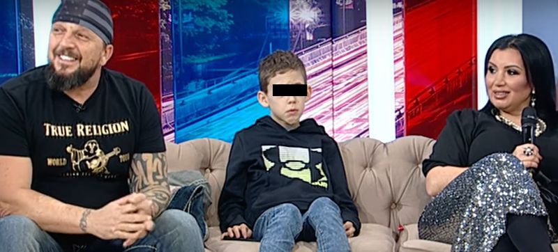 George Restivan Adriana Bahmuțeanu copil