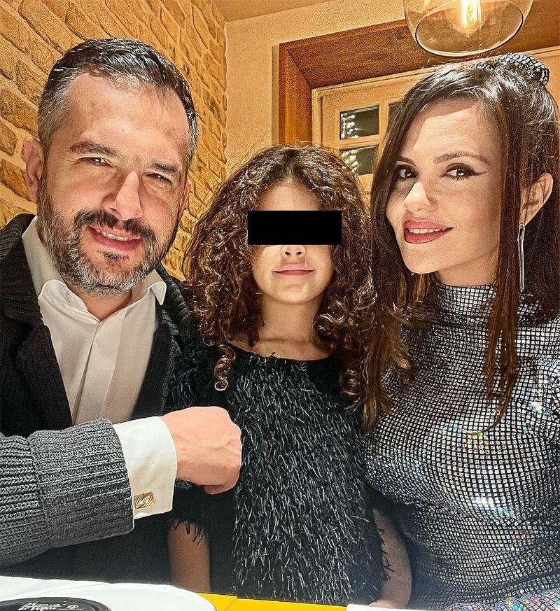 Cristina Șișcanu și Mădălin Ionescu fiică