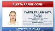 Tânăra de 14 ani răpită din propria locuință din Sibiu a fost găsită. Adolescenta ar fi fost furată chiar de bărbatul pe care îl iubea