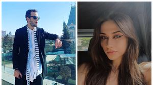 Andrei Ungureanu și soția sa, Aliena