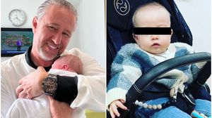 Laurențiu Reghecampf Corina Caciuc copil, laurentiu reghecampf liam