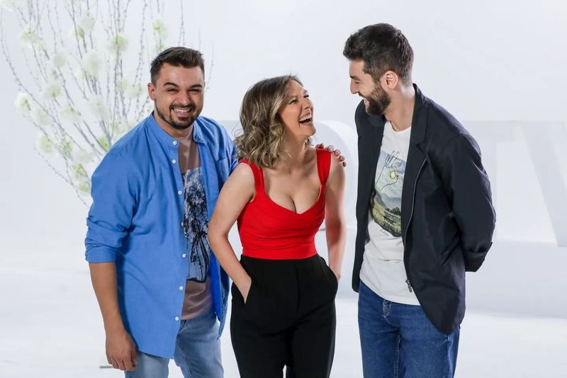 Bogdan Ciudoiu, Adela Popescu și Shurubel Adela Popescu colegi