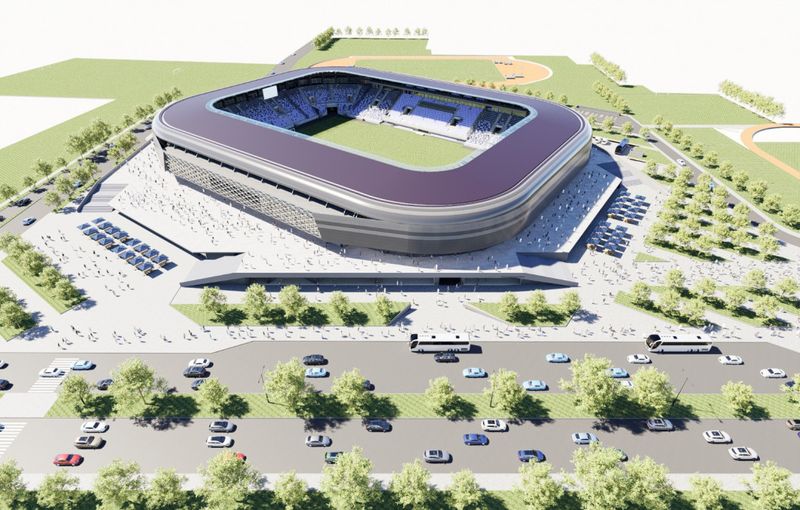 Un nou stadion de cinci stele în România. Unde se construieşte şi când va fi gata arena de 100 de milioane de euro