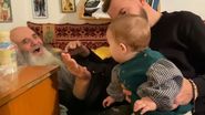 Aniversarea Părintelui Ioachim când și-a cunsocut strănepoata