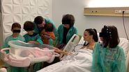 Anca Serea și Adi Sînă copii