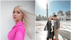 Imagini emoționante cu Alina Ceușan și familia ei. Influencerița a plecat în vacanță în Abu Dhabi