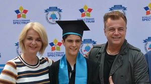 Iuliana Marciuc, Adrian Enache și fiul lor, David