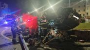 Alex, tânărul de 21 de ani, a murit după ce a intrat cu mașina în sensul giratoriu