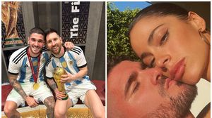 Rodrigo De Paul, Rodrigo De Paul  iubita, messi, Tini Stoessel