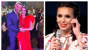 Georgiana Lobonț și soțul ei 