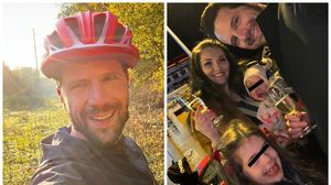 Adrian Nartea și familia sa