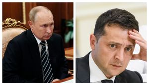 Volodimir Zelenski, Vladimir Putin 