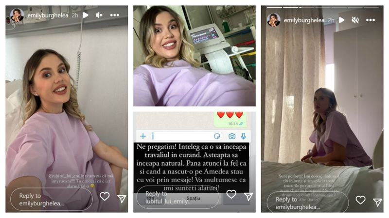 Emily Burghelea a născut