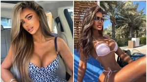 bianca drăgușanu, fostă asistentă tv, diva, dubai, imagini, costum de baie