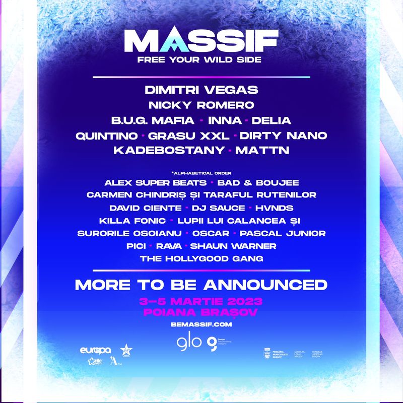 Ce artiști vin la Massif Festival 2023. Organizatorii au anunțat line-up-ul