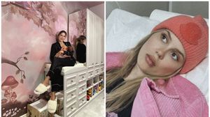Emily Burghelea, din nou la spital din cauza febrei laptelui