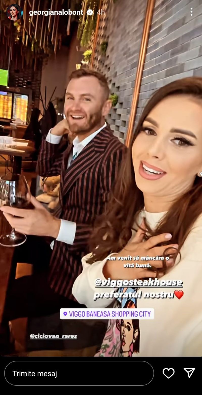 Georgiana Lobonț și Rareș Ciciovan &icirc;mpăcare