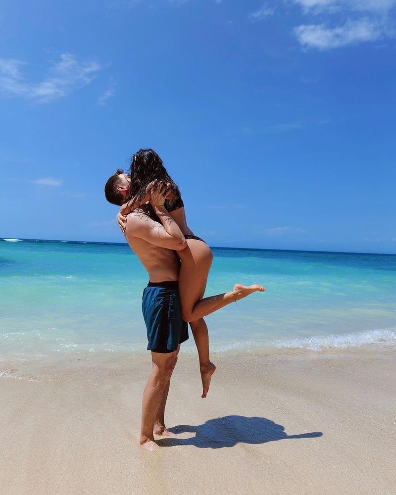 Mira, în timpul vacanței în Bali