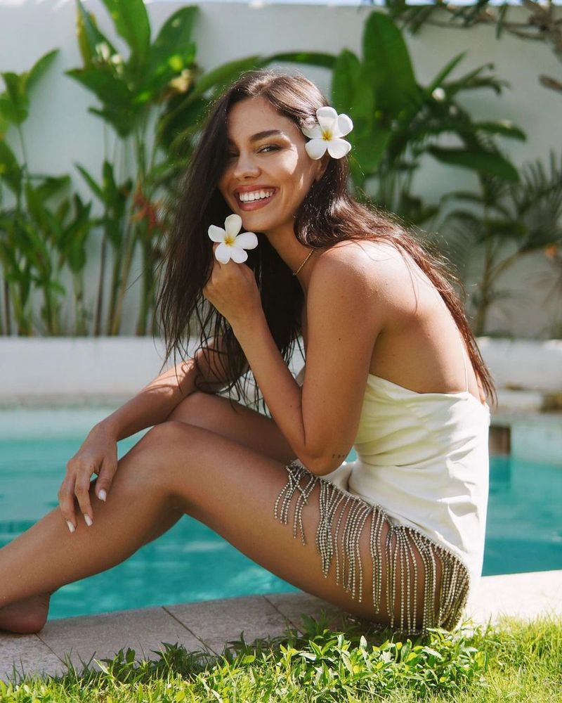 Mira, în timpul vacanței în Bali