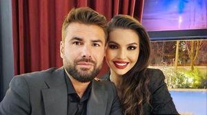 Sandra și Adrian Mutu