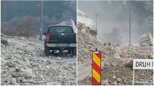 sofer inconstient, caras severin, alunecari teren, bolovani