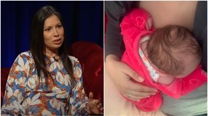 Cristina Bălan fetita, Cristina Bălan alapteaza, Cristina Bălan copii