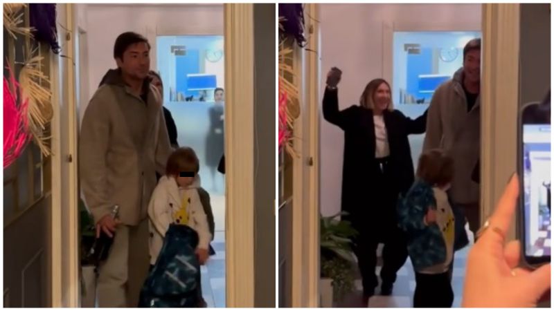 Radu Vâlcan a fost pus în fața faptului împlinit și a rămas mască când a văzut ce i-a pregătit familia sa. radu valcan zi de nastere, radu valcan adela popescu, mihai morar